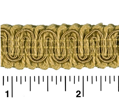 Scroll Gimp D03 Coin Gold By the yard