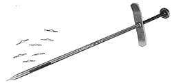 Upholstery Tufting Needle,  Syringe image
